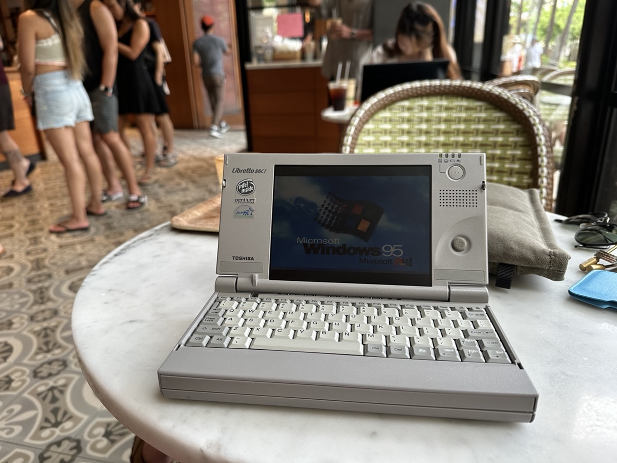 Toshiba Libretto 50CT — Jason Morley